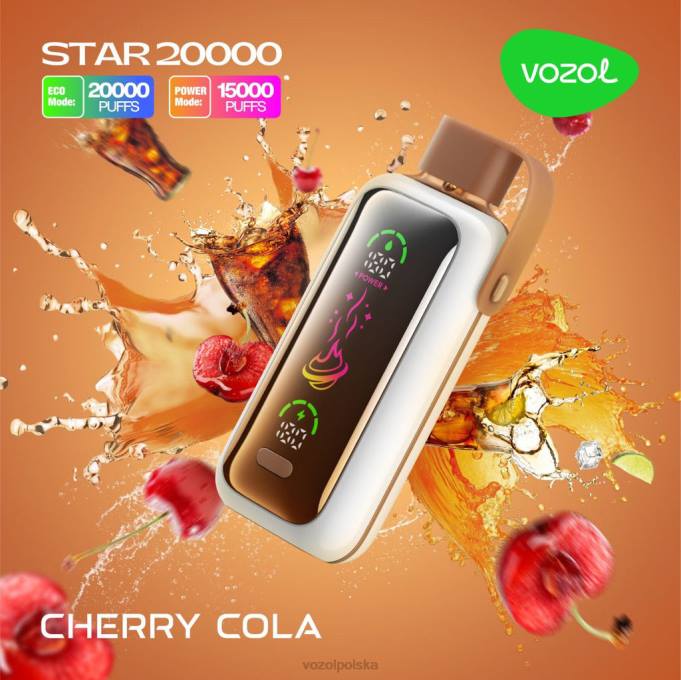 Vozol Vape Buy cola wiśniowa PDDV6 VOZOL STAR 20000