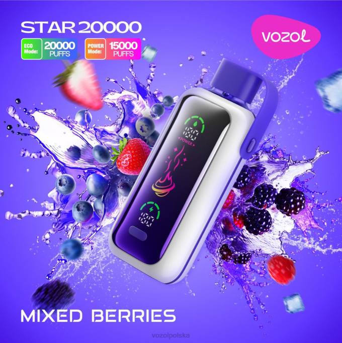 Vozol Vape Buy mieszane jagody PDDV14 VOZOL STAR 20000