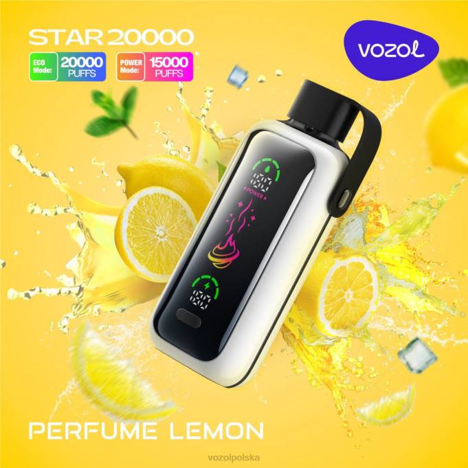 Vozol Vape Polska perfumy cytrynowe PDDV17 VOZOL STAR 20000