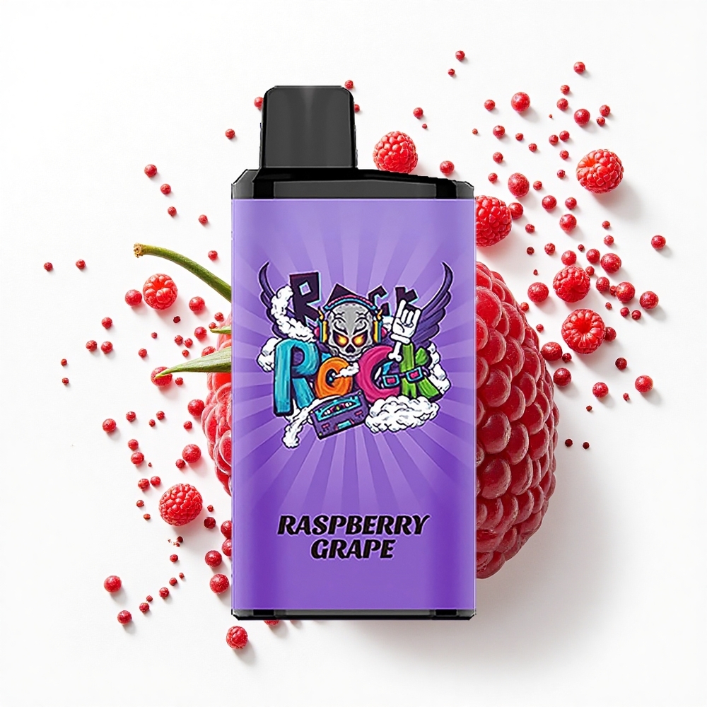 IGET Bar Pro 10000 Puffs Malinowy Winogronowy 2000 mAh Mesh