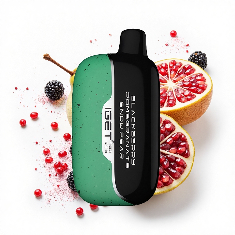 IGET Moon K5000 Puffs Jeżyna Granat Gruszka Śnieżna PC 81.5g