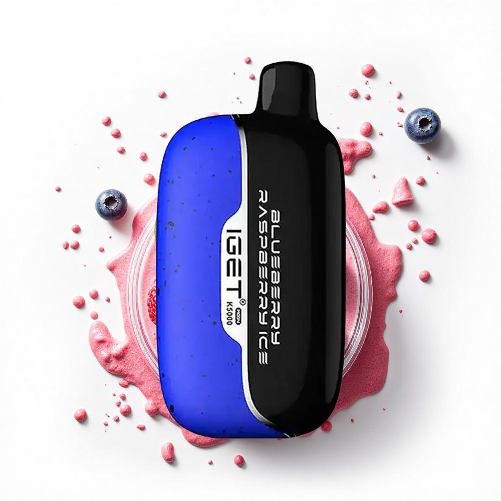 IGET Moon K5000 Puffs Malinowo-Jagodowy Lód PC Mesh 1.35 Ohm 49.5 mm
