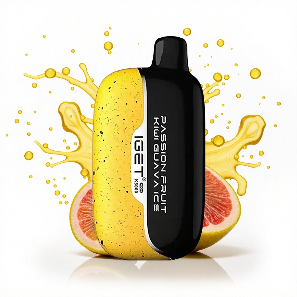 IGET Moon K5000 Puffs Mrożona Marakuja Kiwi Guawa 5000 Puffów PC 1.35 Ohm