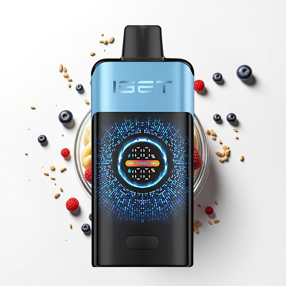 IGET ONE 12000 Puffs Niebieski Potwór Dual Mesh Turbo