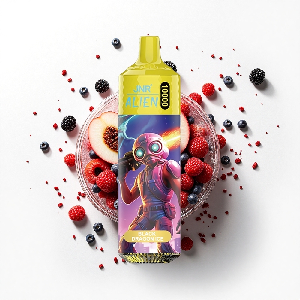 JNR Alien 10000 Czarny Smok Lód RGB Typ-C Sport