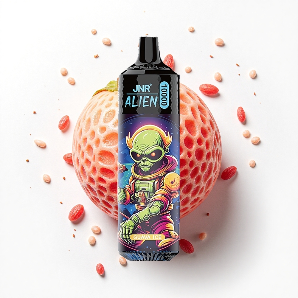 JNR Alien 10000 Guajawa Lód z Błyskawicznym Ładowaniem i Światłem RGB