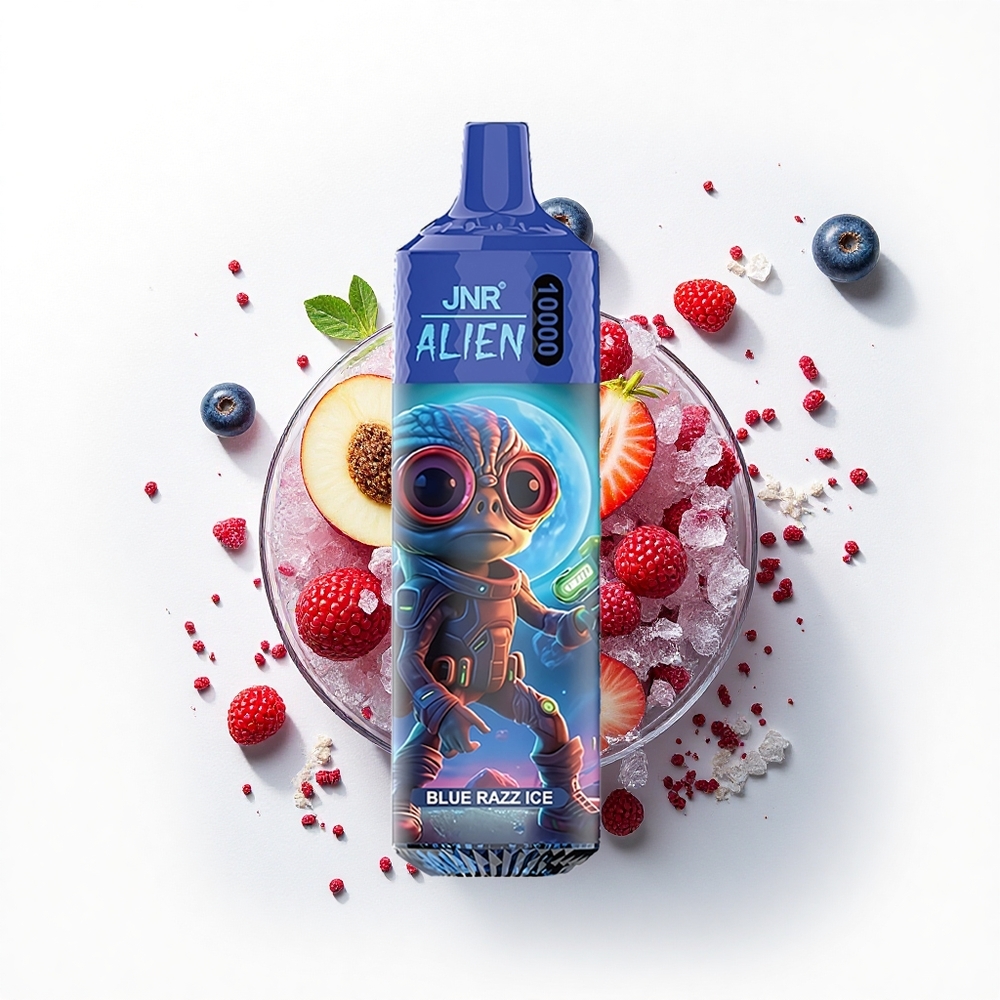 JNR Alien 10000 Lodowy Malinowy Błysk z Typem-C i RGB
