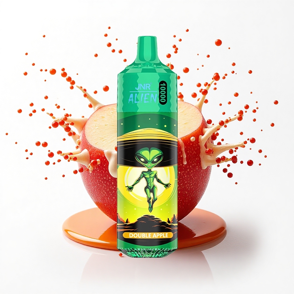 JNR Alien 10000 Podwójne Jabłko 20ml RGB