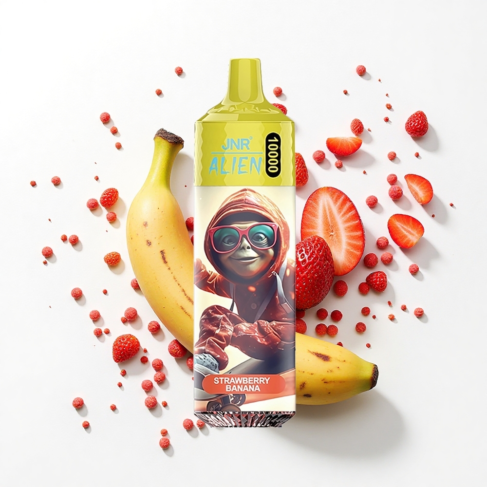 JNR Alien 10000 Truskawkowo-Bananowy Błysk RGB Sport