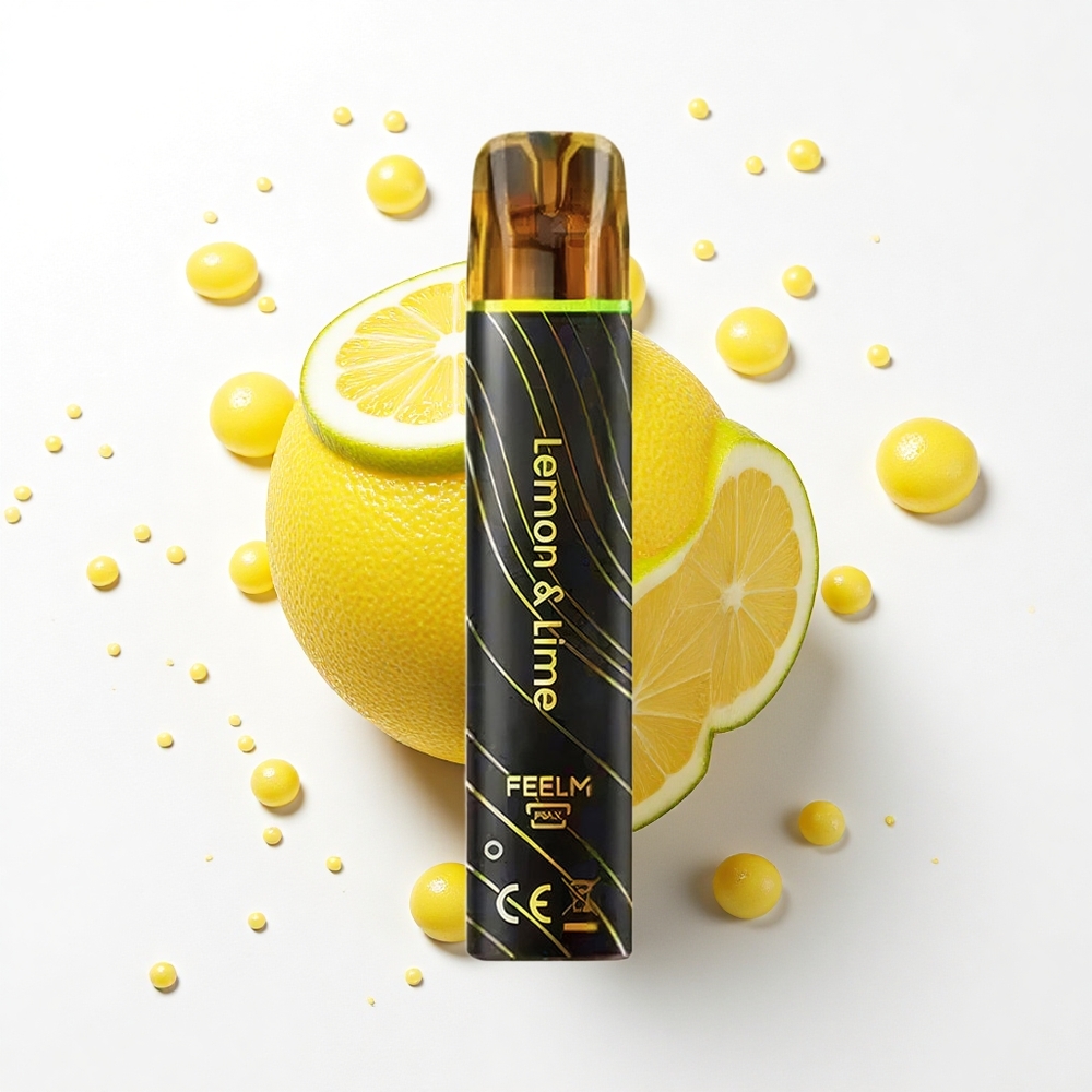 JNR Black&Golden 600+200 Cytrynowo-Limonkowy 800 Puffs 550mAh 2ml