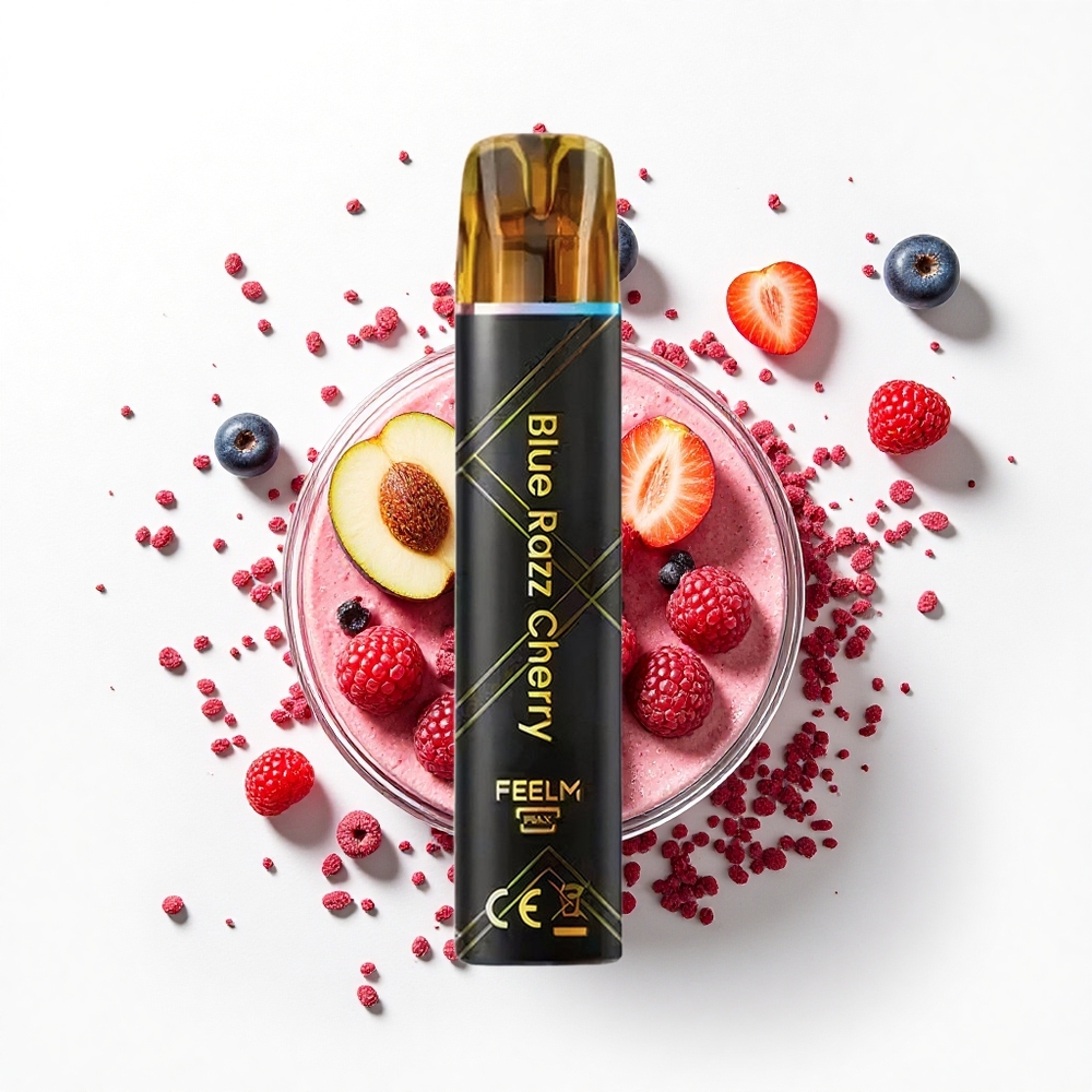JNR Black&Golden 600+200 Wiśniowy Błękitny Malinowy 550mAh 2ml Bez Ładowania