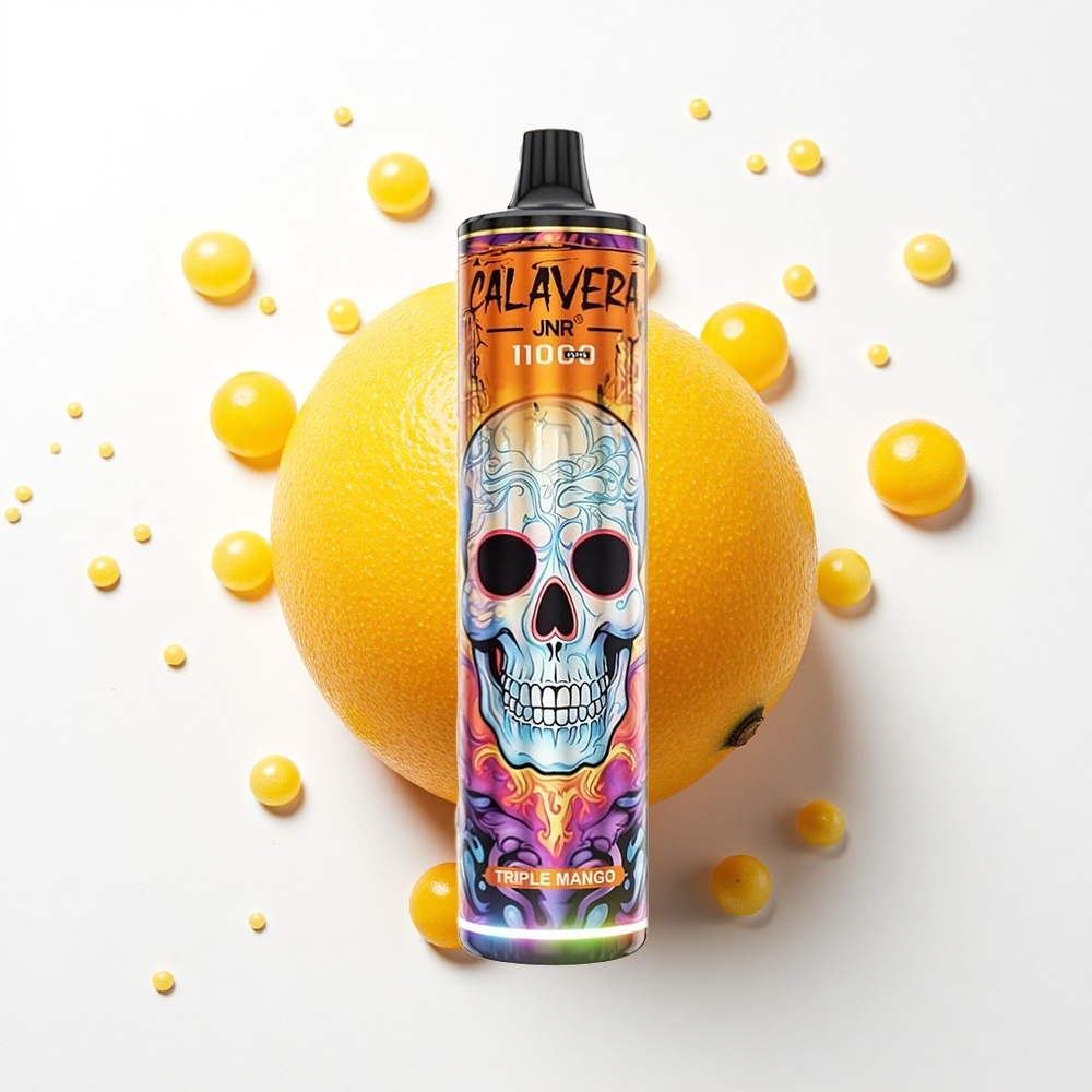 JNR Calavera 11000 Potrójne Mango z Ładowaniem Type-C i Pojemnością 21ml