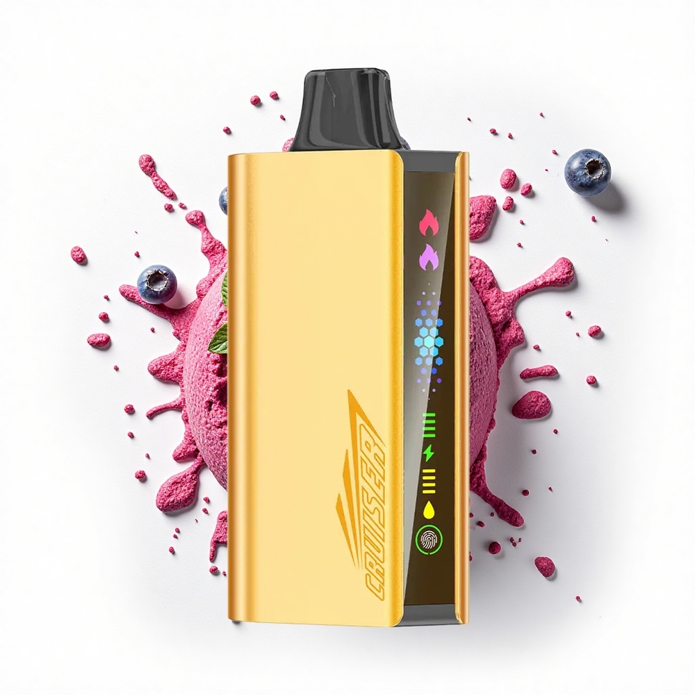 JNR Cruiser 12000 Borówkowa Eksplozja z Baterią 3500 mAh i Wyświetlaczem Animowanym