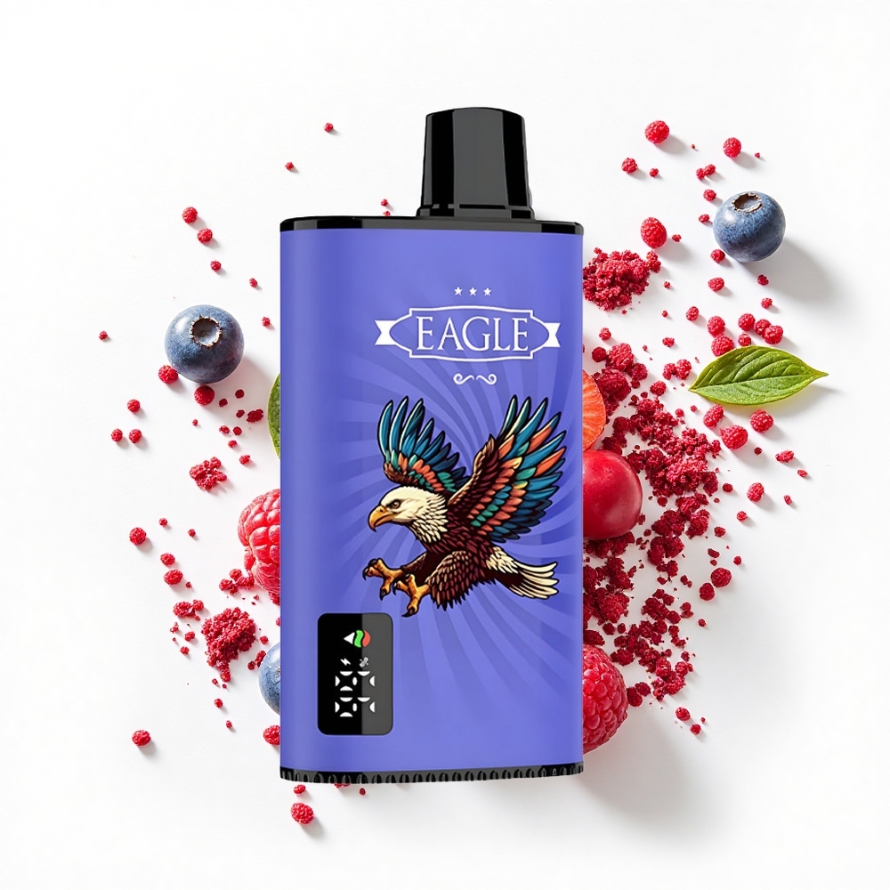 JNR EAGLE Smart 23000 Borówka Malina Wiśnia Ekran Cyfrowy Złącze Typ-C