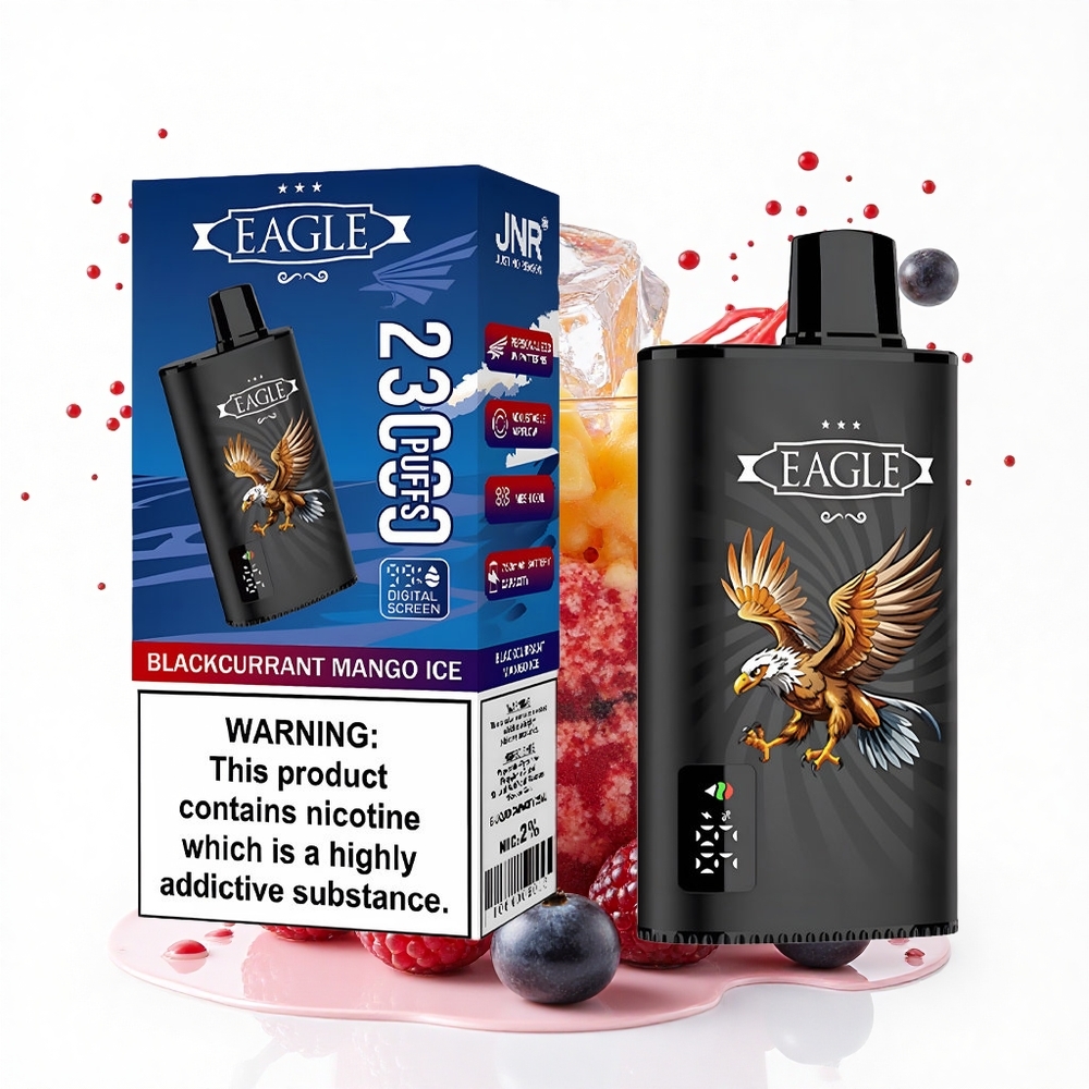 JNR EAGLE Smart 23000 Lodowy Mango Porzeczka z Ekranem Cyfrowym i Typem-C