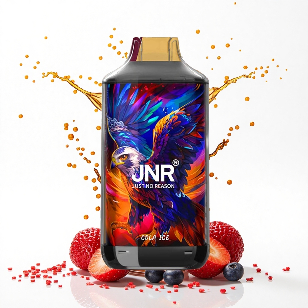 JNR Falcon 16000 Cola Lód Podwójna Siatka 22ml LED