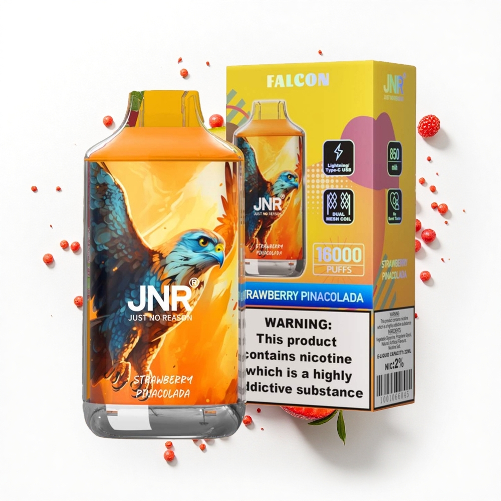 JNR Falcon 16000 Truskawkowa Pina Colada 850mAh Dual Mesh