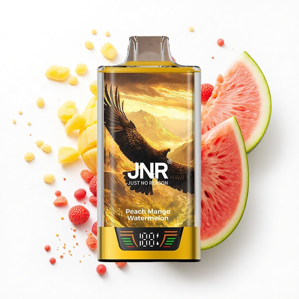 JNR Falcon Pro 28000 Brzoskwinia Mango Arbuz z Dual Mesh Coil i Smart Display