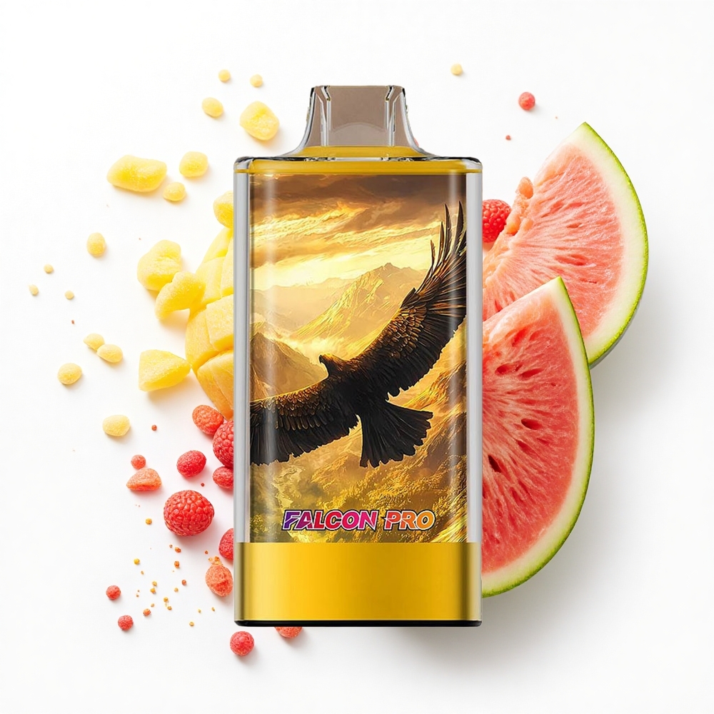 JNR Falcon Pro 28000 Brzoskwinia Mango Arbuz z Dual Mesh Coil i Smart Display