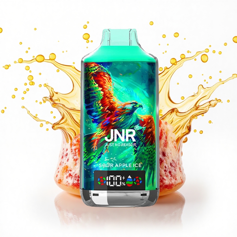 JNR Falcon X 18000 Kwaśne Jabłko Lód Dual Mesh 24ml