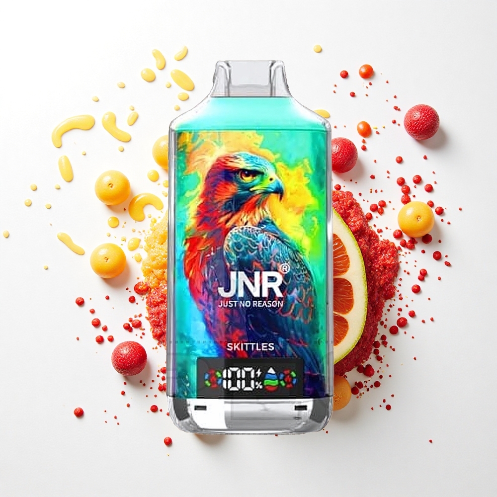 JNR Falcon X 18000 Skittles 750mAh Dual Mesh Cyfrowy