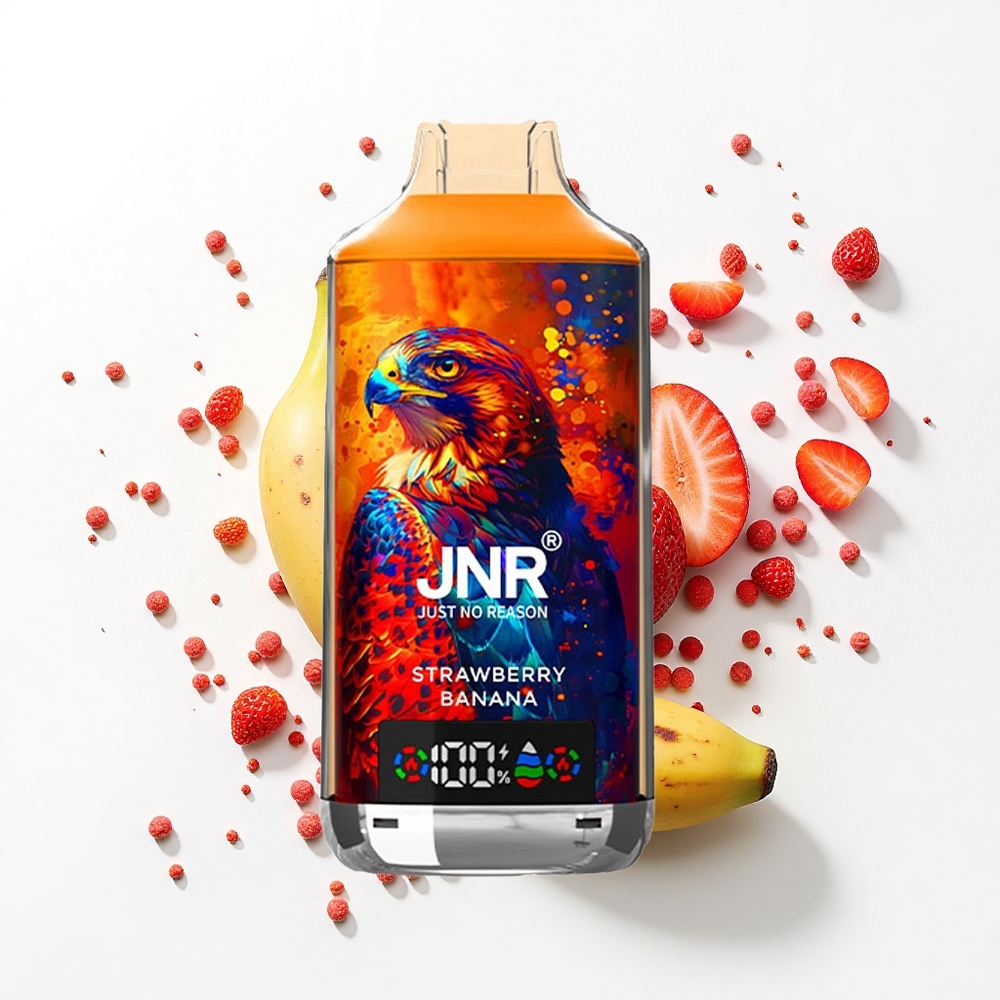 JNR Falcon X 18000 Truskawkowo-Bananowa Dual Mesh 24ml Type-C