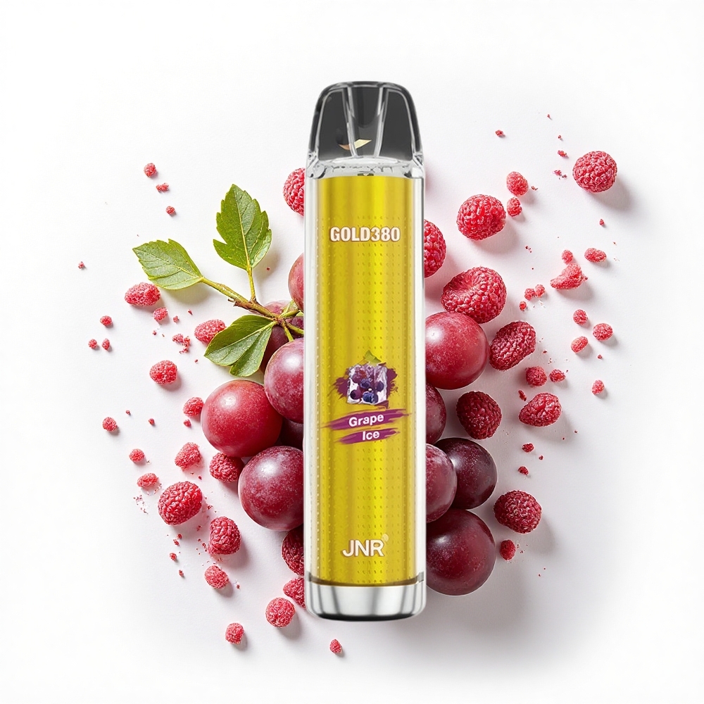 JNR Gold380 6000 Lodowy Winogronowy 6000 Puffów 13ml 1500mAh