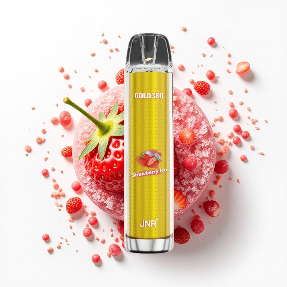 JNR Gold380 6000 Truskawkowy Lód 6000 Puffs 1500mAh 13ml