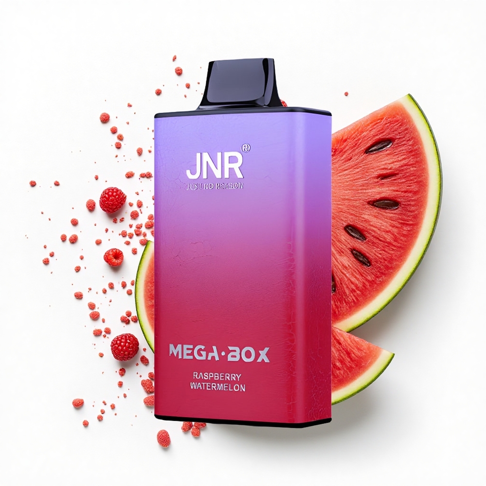 JNR Mega Box 25000 Malinowa Arbuzowa z Podwójnym Rdzeniem i Szybkim Ładowaniem
