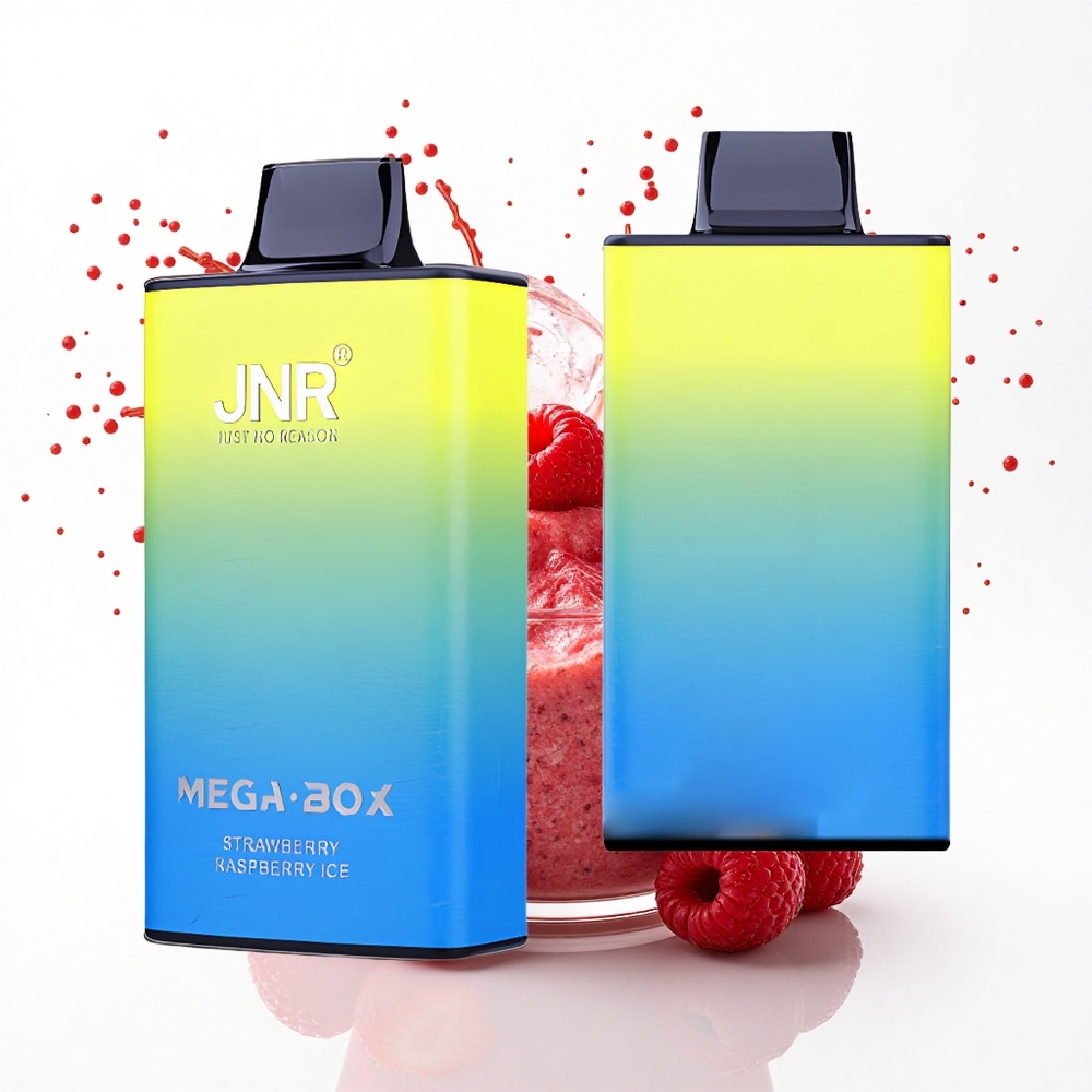 JNR Mega Box 25000 Truskawkowo-Malinowe Lód z Podwójnym Rdzeniem i Typem-C