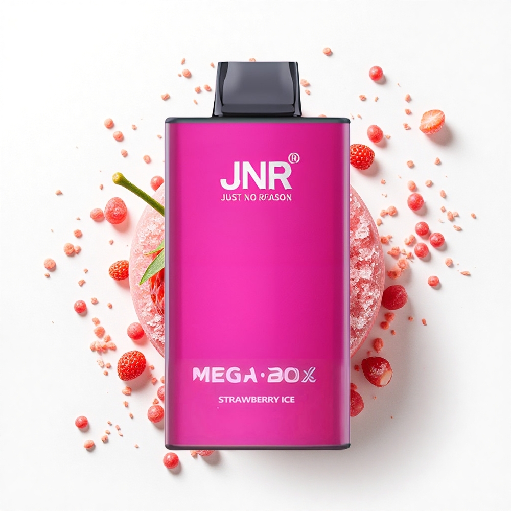 JNR Mega Box 25000 Truskawkowy Lód 30ml 850mAh Dual Mesh