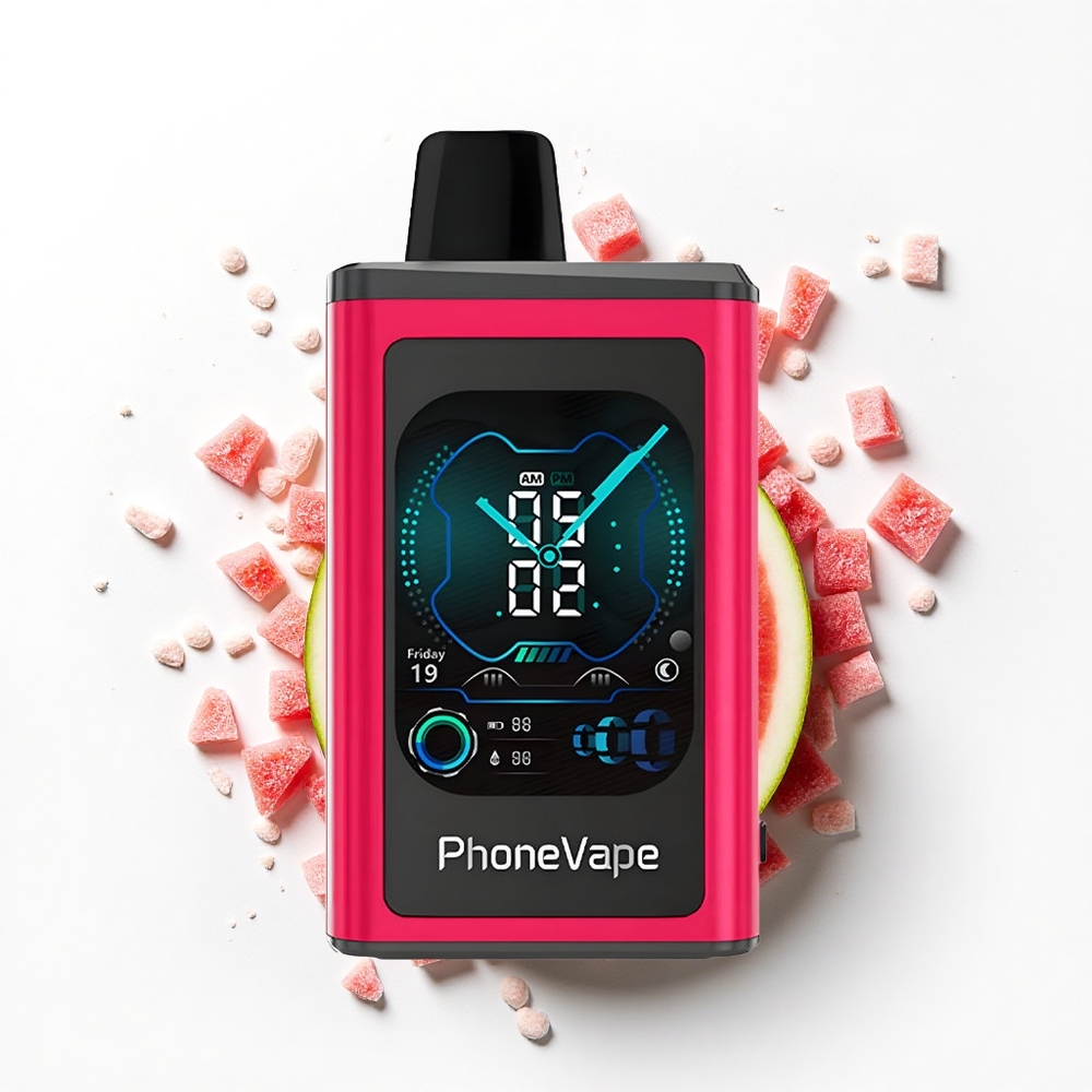 JNR PhoneVape 30000 Arbuzowy Lód z Turbo Trybem i Wyświetlaczem
