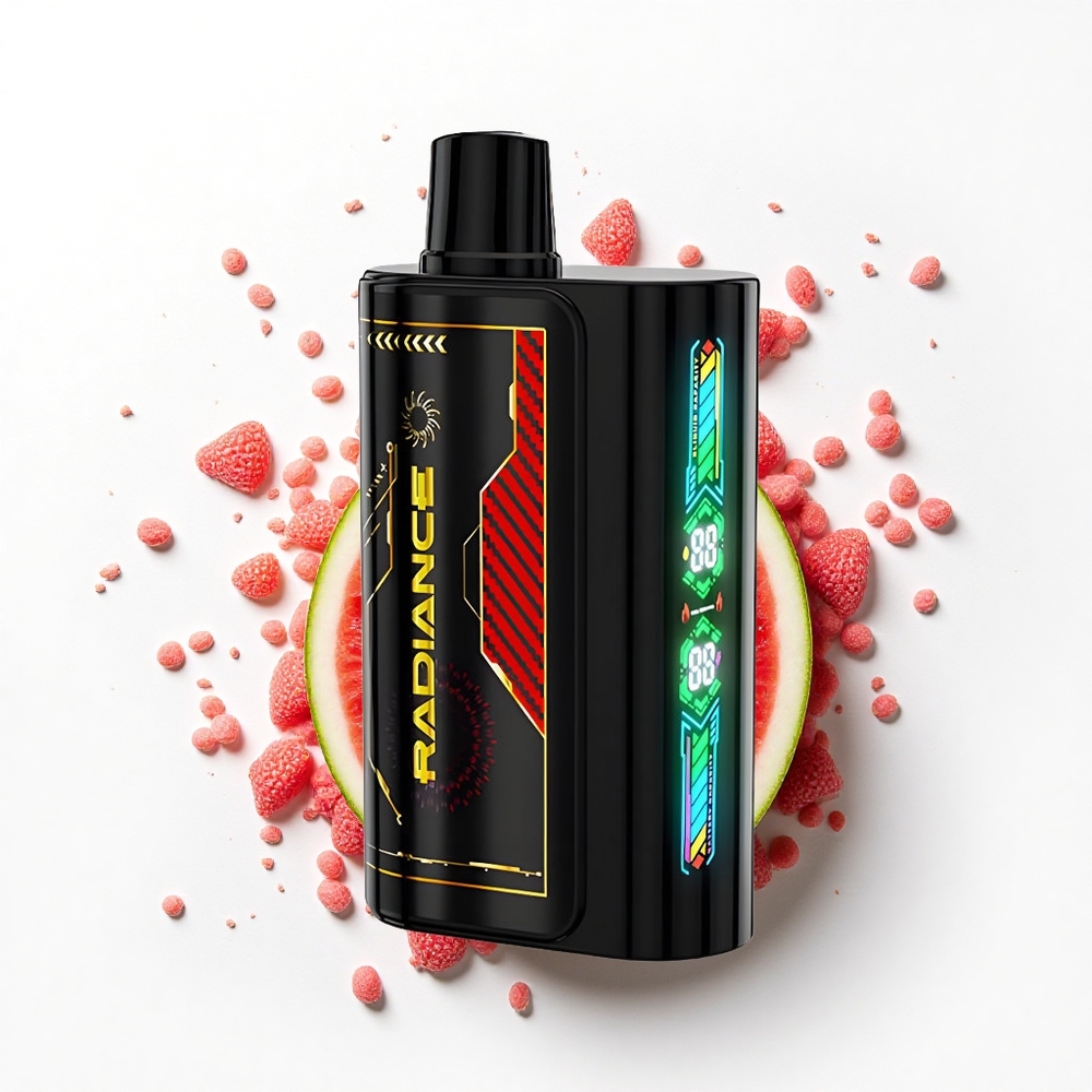 JNR Radiance 31000 Arbuzowy Lód z Ekranem Animowanym i Podwójną Siatką