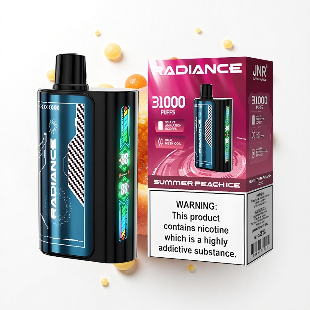 JNR Radiance 31000 Lodowy Brzoskwinia Lato z Dual Mesh i Type-C