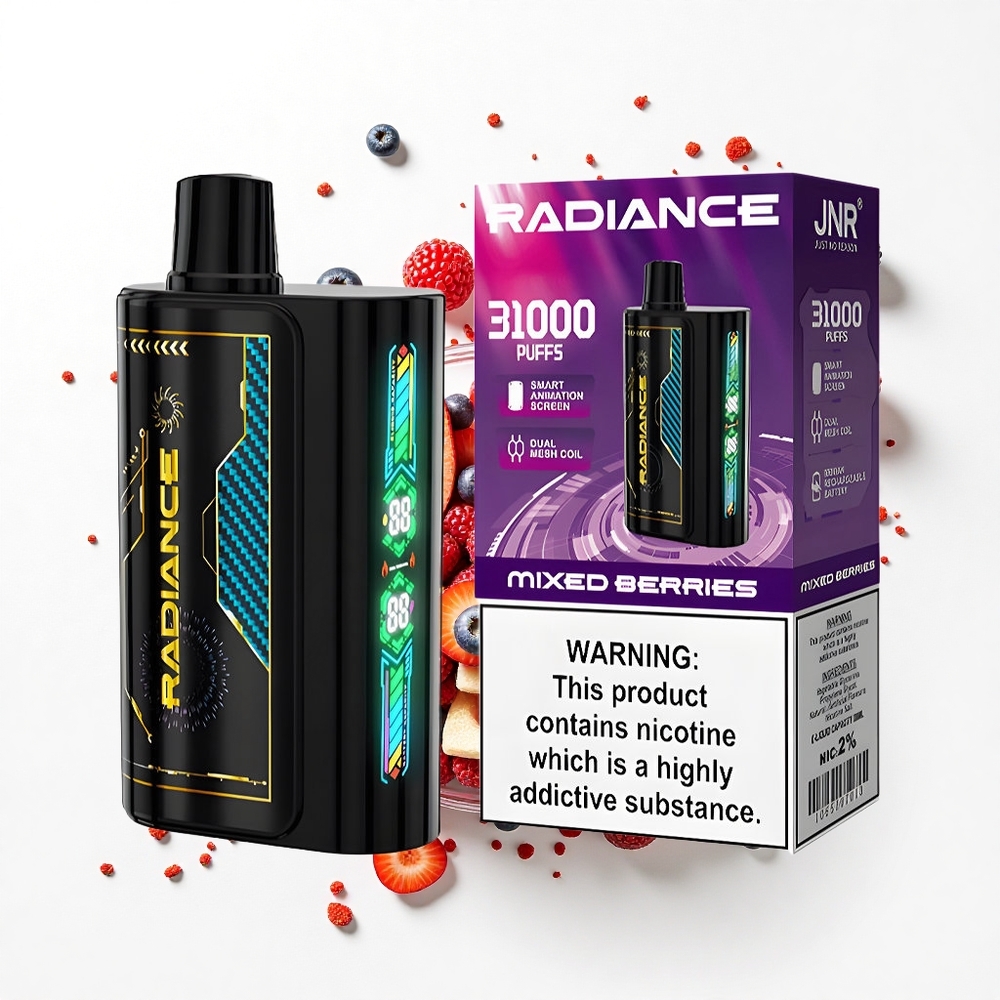 JNR Radiance 31000 Mieszane Jagody Dual Mesh 28ml 2%