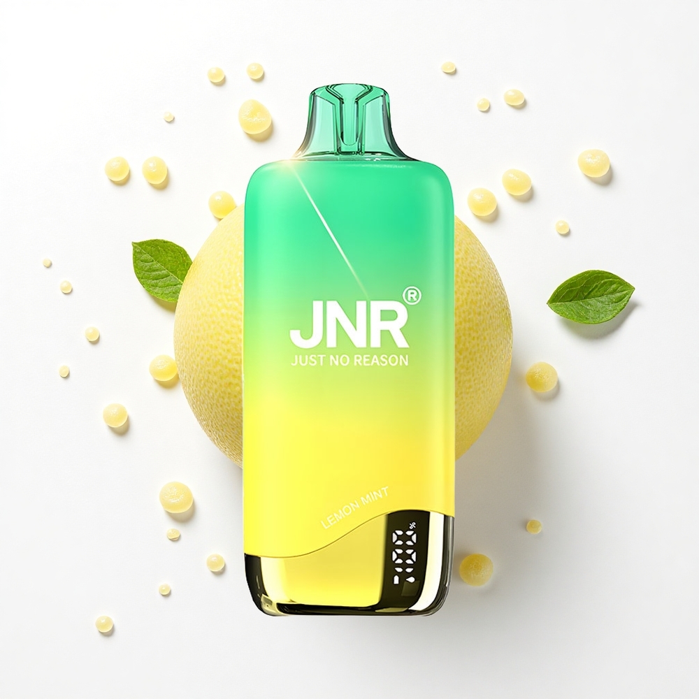 JNR Rainbow 10500 Cytrynowo-Miętowy z Akumulatorem 600mAh i Zasobnikiem 18ml