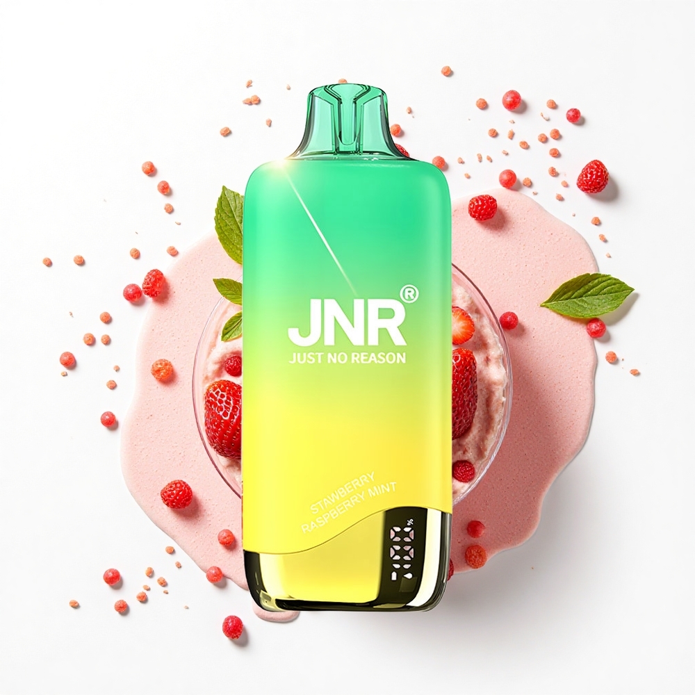 JNR Rainbow 10500 Truskawkowy Brzoskwiniomiętowy z Akumulatorem 600mAh i Zbiornikiem 18ml