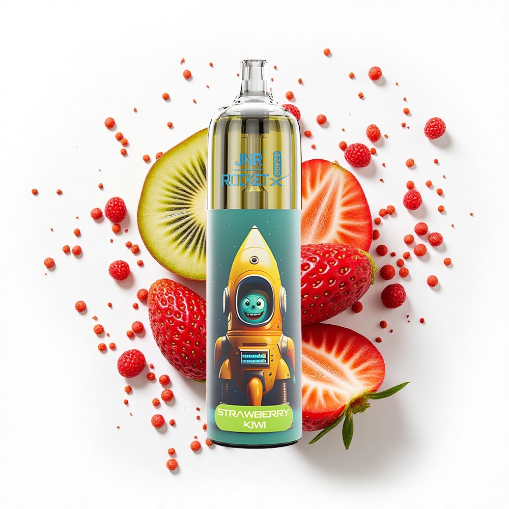 JNR Rocket-X 12400 Truskawka Kiwi z Regulacją Powietrza i Ładowaniem Type-C