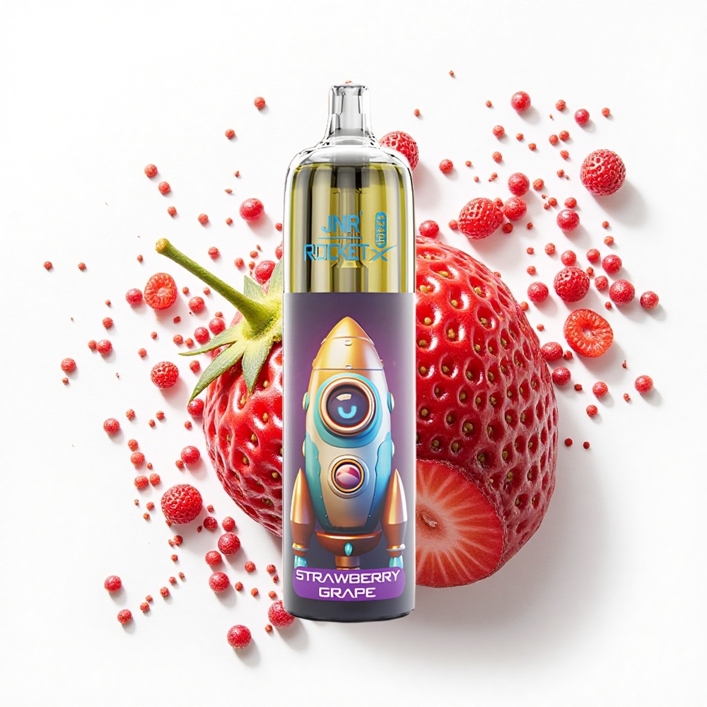 JNR Rocket-X 12400 Truskawkowo-Winogronowy Przepływ Powietrza RGB MESH
