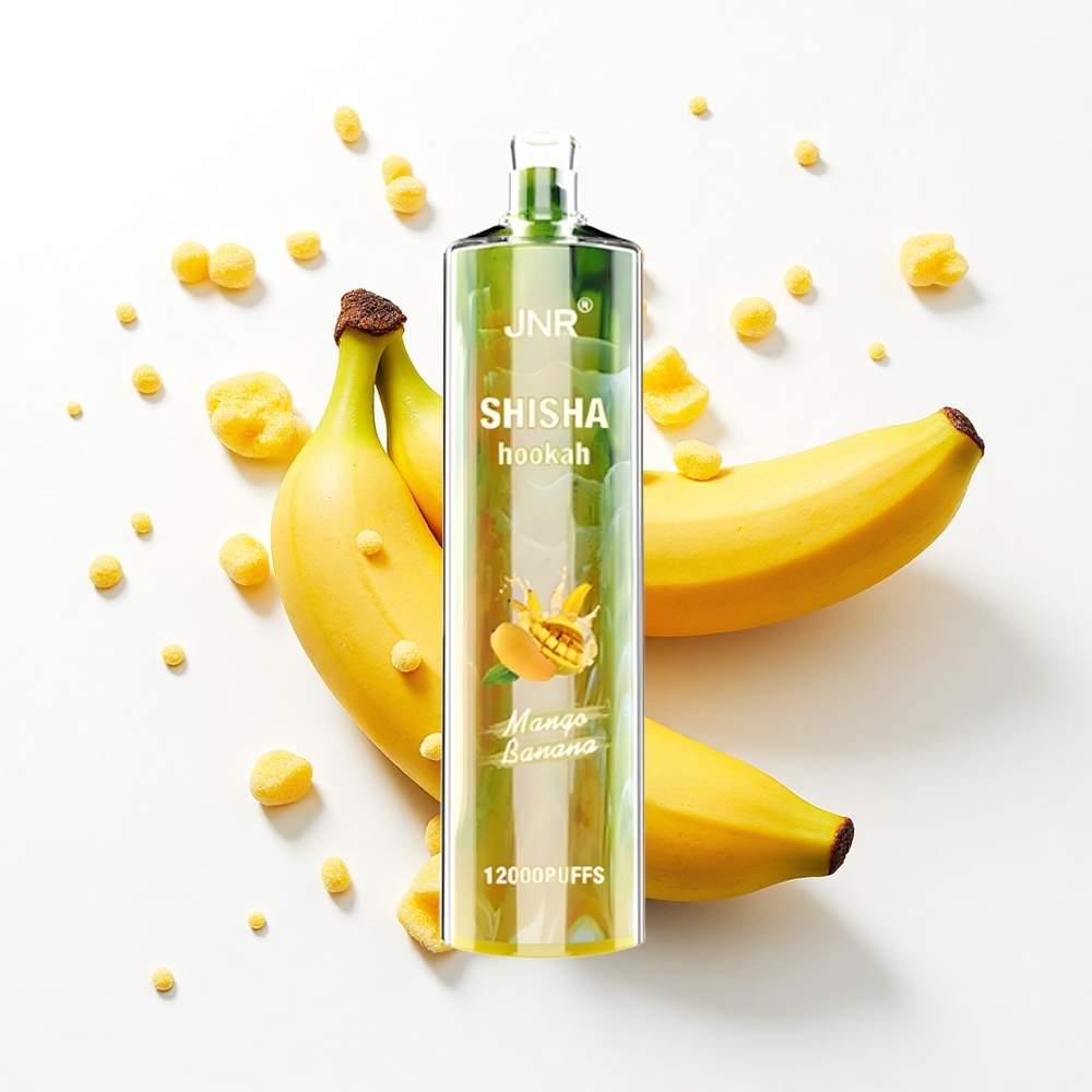 JNR Shisha Hookah 12000 Mango Banan 24ml 750mAh Typ-C