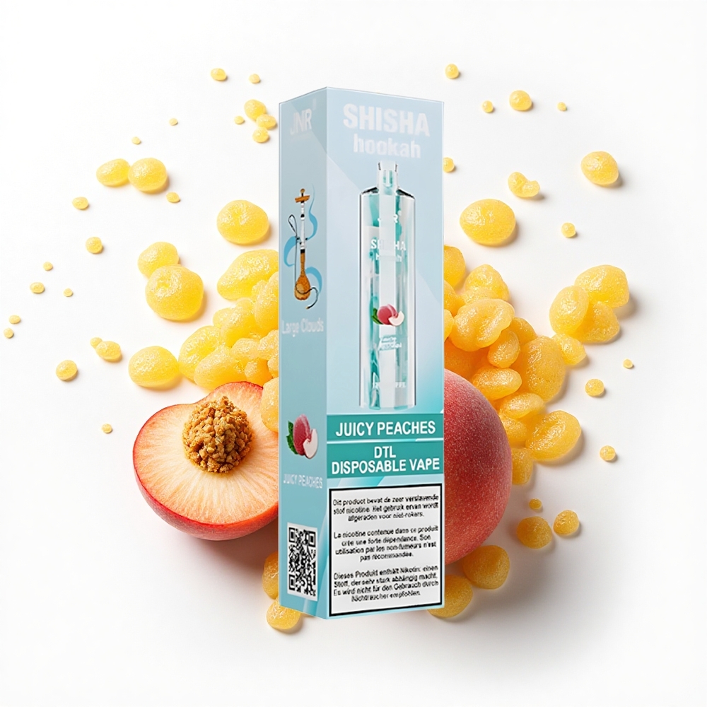 JNR Shisha Hookah 12000 Soczyste Brzoskwinie 750mAh Typ-C