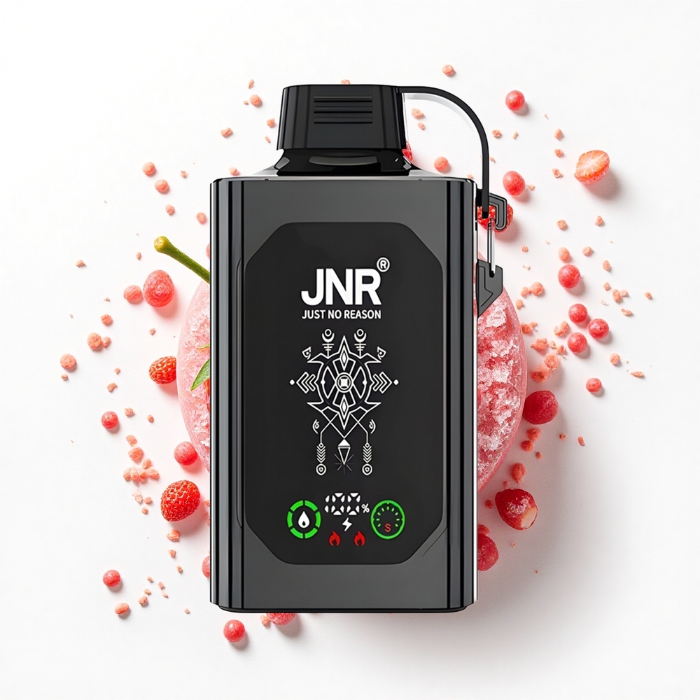 JNR Shisha Hookah Box 20500 Truskawkowe Lody HD Dual Mesh 25ml