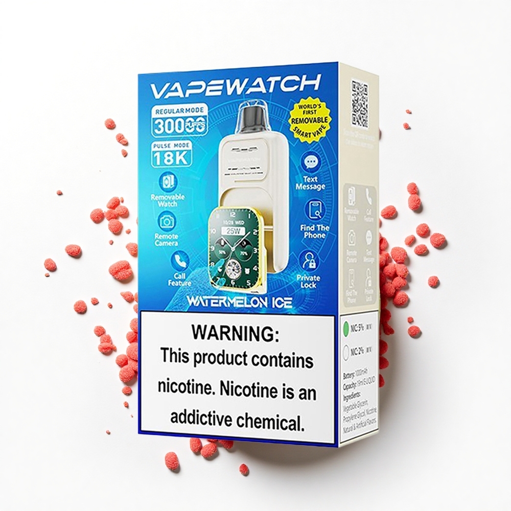 JNR VapeWatch 30000 Arbuzowy Lód Dual Mesh 19mL