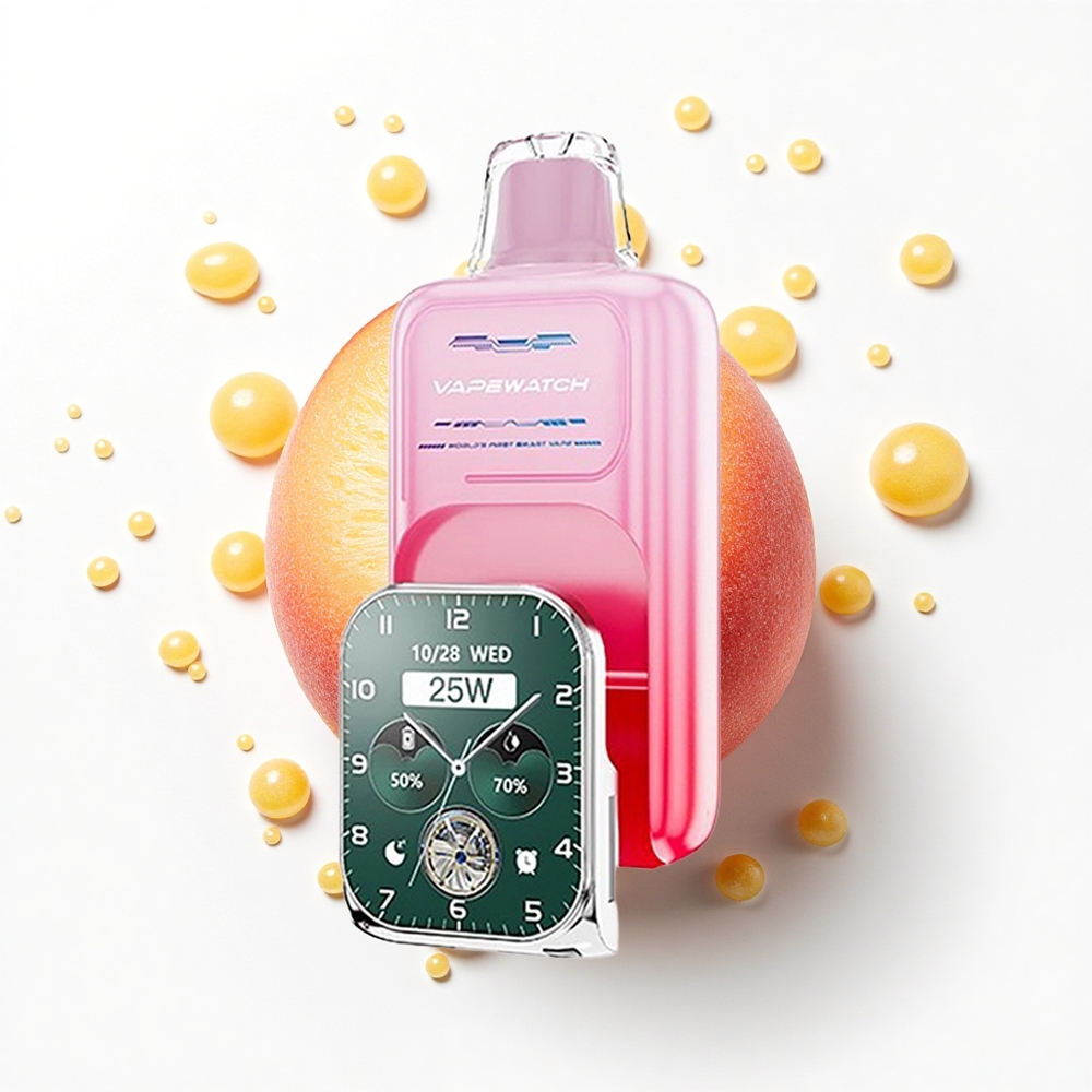 JNR VapeWatch 30000 Brzoskwiniowa Georgia Podwójna Siatka 19mL 1000mAh