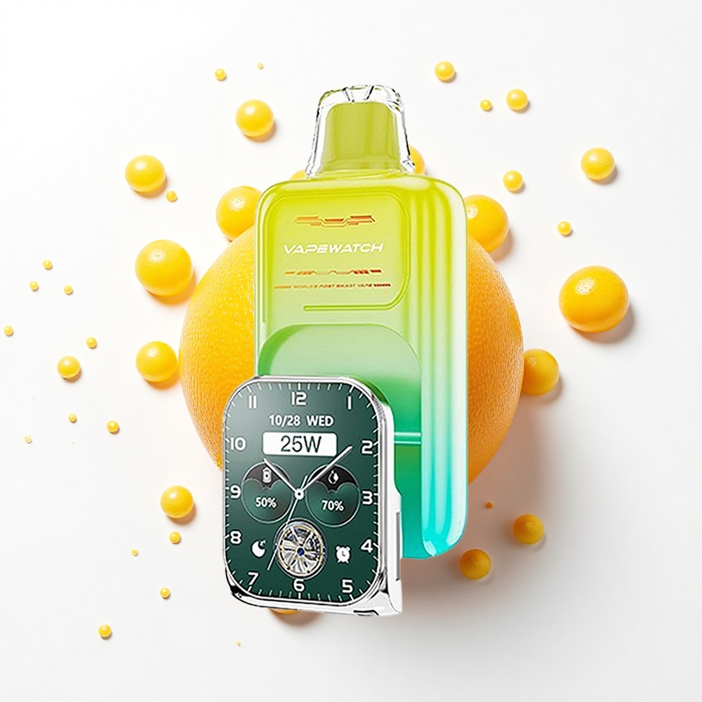 JNR VapeWatch 30000 Pomarańczowe Mango Dual Mesh 19mL Type-C
