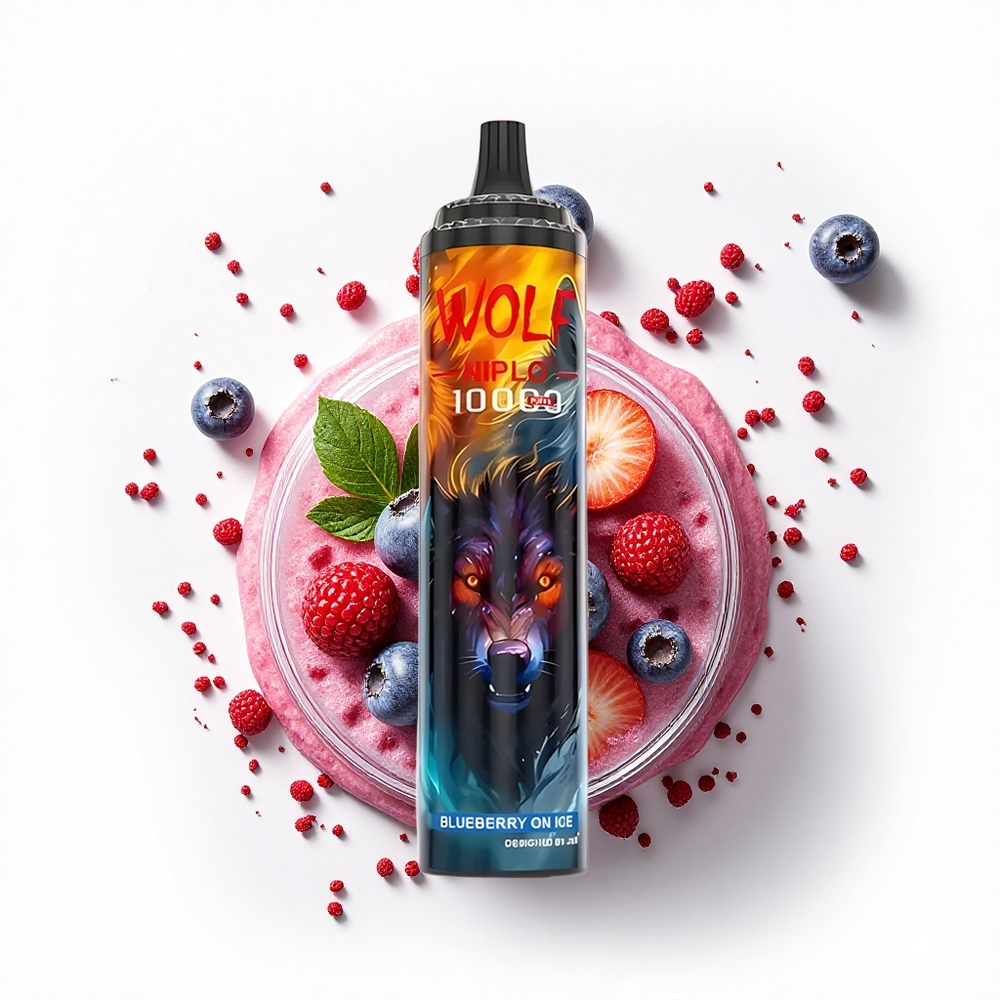 JNR Wolf Niplo 10000 Borówka Na Lodzie 20ml 650mAh