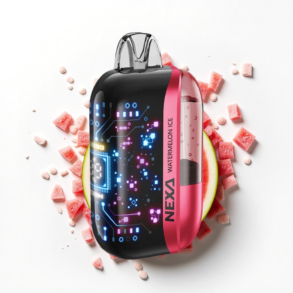 NEXA Ultra 50000 Puffs Arbuzowy Lód z Ekranem 3D i Typem-C