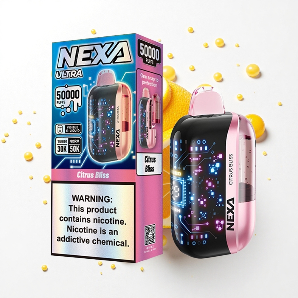 NEXA Ultra 50000 Puffs Cytrusowa Rozkosz 20ml Dual Mesh