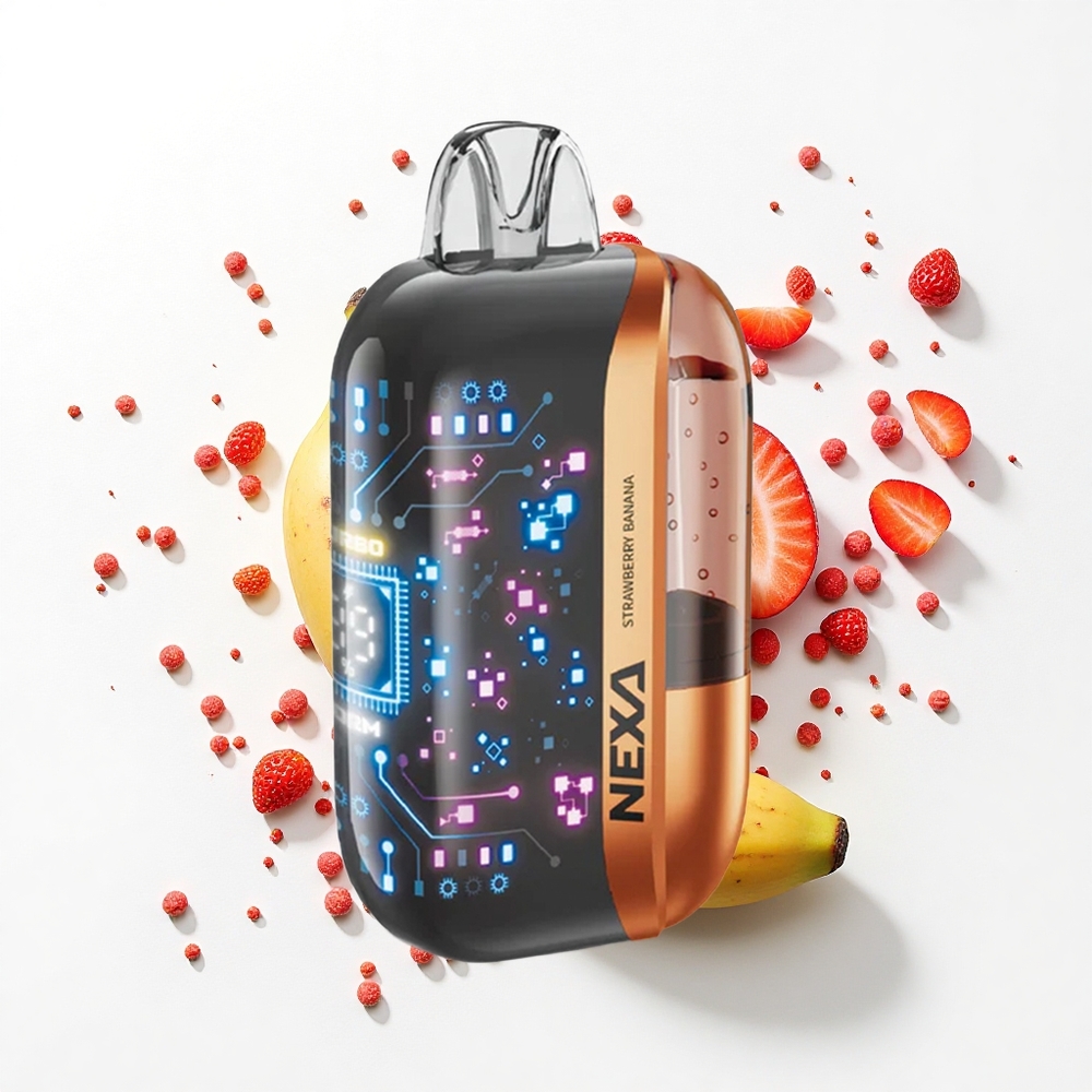 NEXA Ultra 50000 Puffs Truskawka Banan 20ml 5% Typ-C