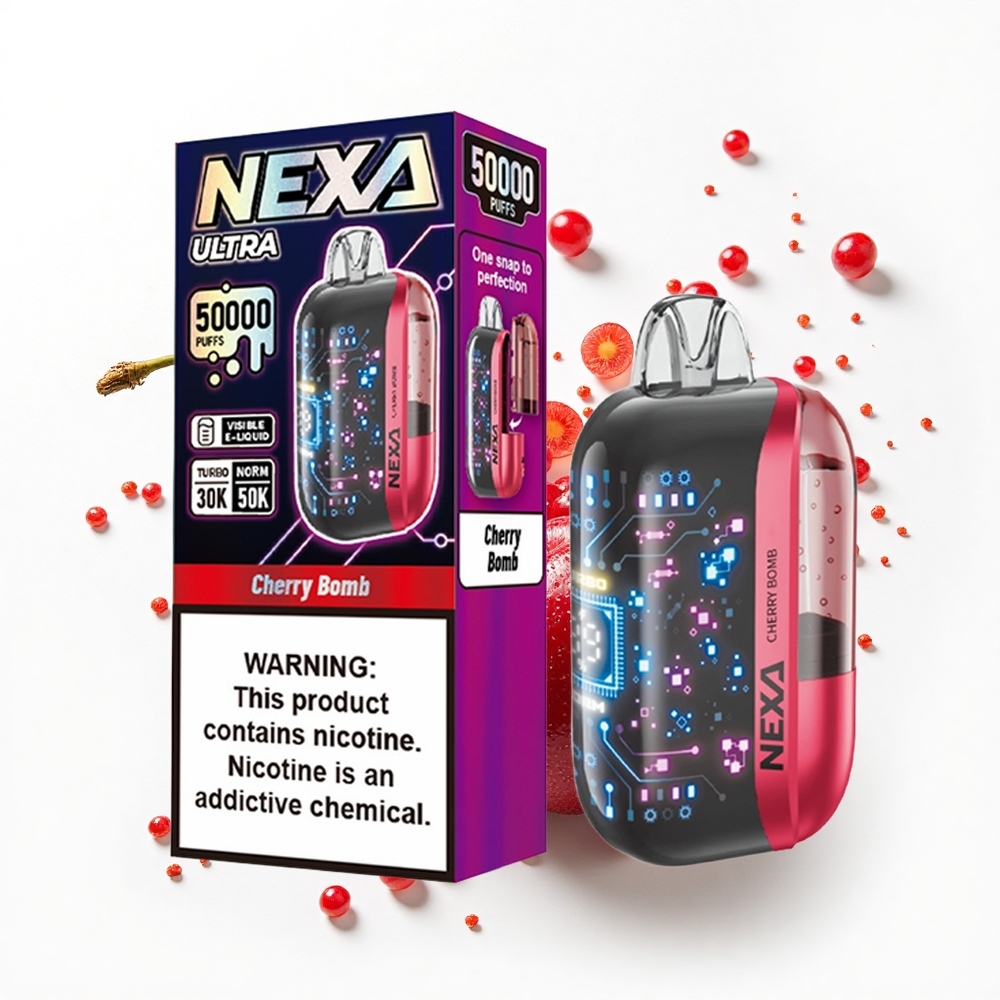 NEXA Ultra 50000 Puffs Wiśniowy Bomp 20ml 5% Typ-C